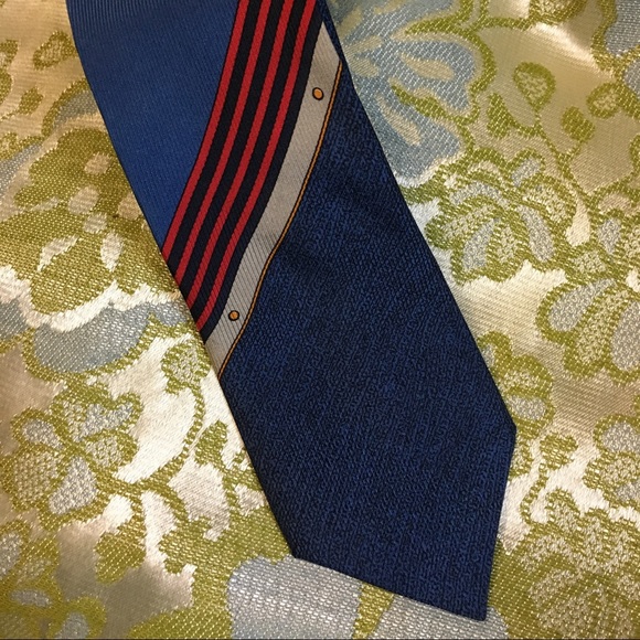 Pascal Morabito Rockabilly silk Vintage Tie - Picture 2 of 3